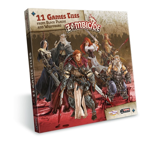 ZOMBICIDE BLACK PLAGUE: EXTRA TILES PACK