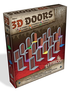 ZOMBICIDE BLACK PLAGUE 3D DOORS PACK