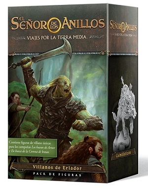 VIAJES POR LA TIERRA MEDIA: PACK FIGURAS VILLANOS DE ERIADOR