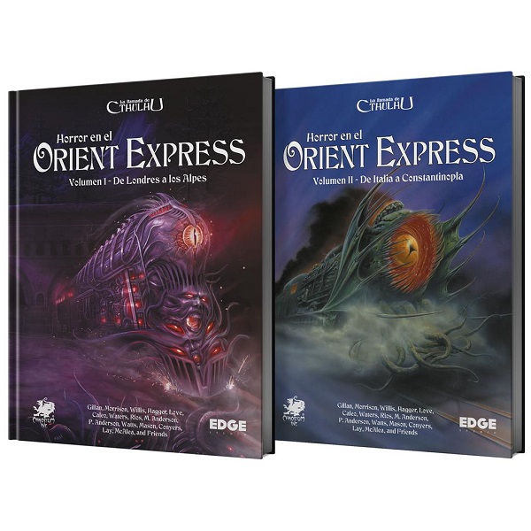 LA LLAMADA DE CTHULHU HORROR EN EL ORIENT EXPRESS VOL.1 & 2