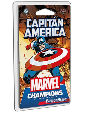 MARVEL CHAMPIONS: CAPITAN AMERICA PACK DE HEROE