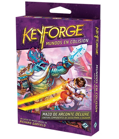 KEYFORGE: MUNDOS EN COLISION MAZO DE ARCONTE DELUXE