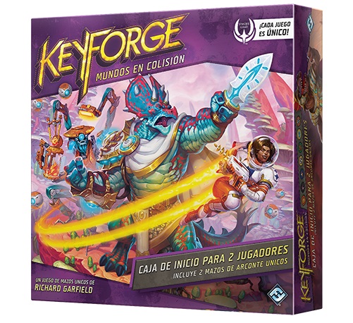 KEYFORGE: MUNDOS EN COLISION CAJA DE INICIO