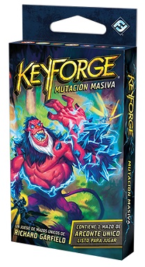 KEYFORGE: MUTACION MASIVA MAZO DE ARCONTE