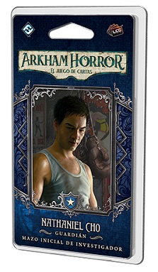 ARKHAM HORROR: NATHANIEL CHO, MAZO INICIAL DE INVESTIGADOR