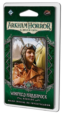 ARKHAM HORROR: WINIFRED HABBAMOCK, MAZO INICIAL DE INVESTIGADOR