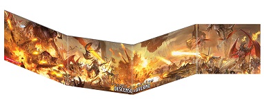 D&D PANTALLA DEL DUNGEON MASTER, DESCENSO A AVERNO