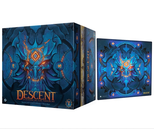 PACK OFERTA DESCENT LEYENDAS DE LAS TINIEBLAS + TAPETE
