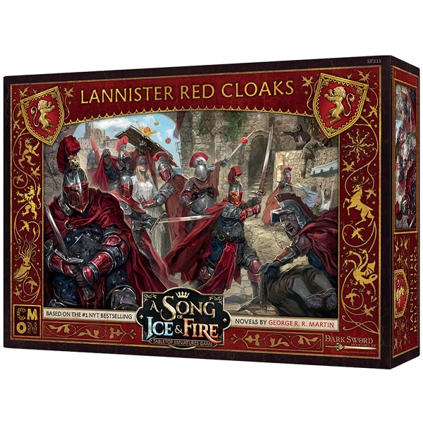 CANCION DE HIELO Y FUEGO: CAPAS ROJAS LANNISTER