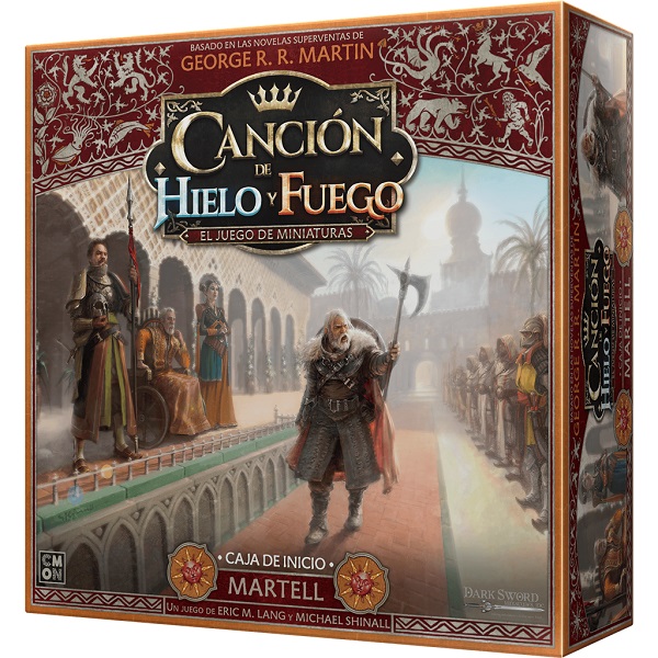 CANCION DE HIELO Y FUEGO CAJA DE INICIO MARTELL