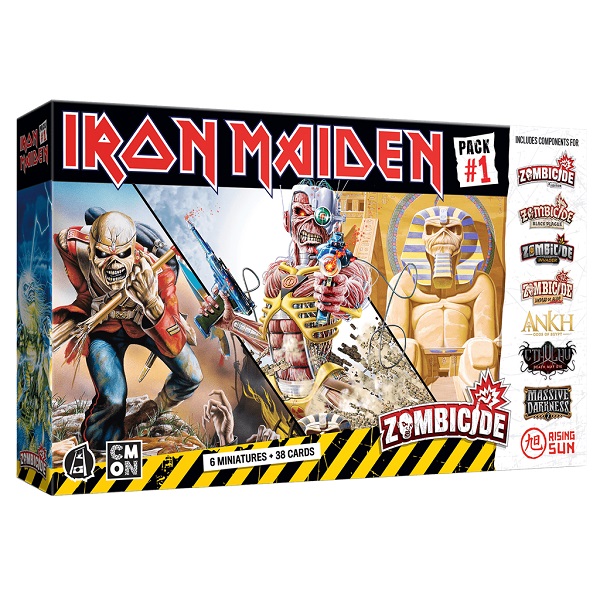 ZOMBICIDE IRON MAIDEN CHARACTER PACK #1