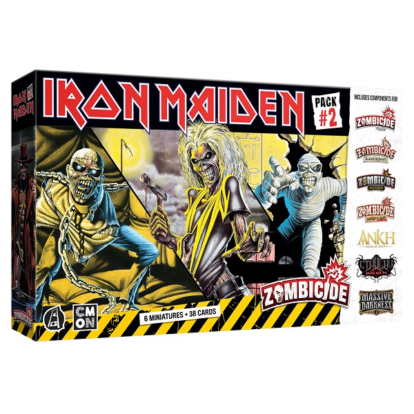 ZOMBICIDE IRON MAIDEN CHARACTER PACK #2