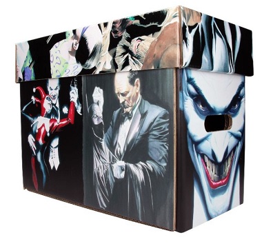 CAJA PARA COMICS DC COMICS - PERSONAJES DC