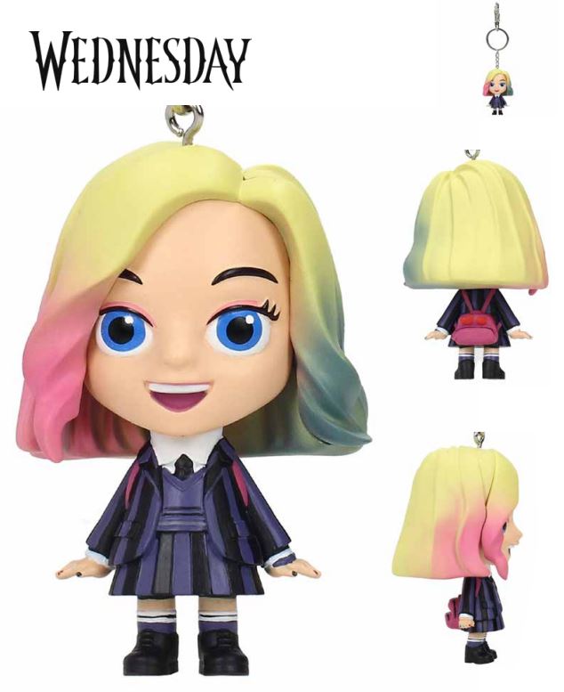 ENID LLAVERO FIGURATIVO PVC WEDNESDAY