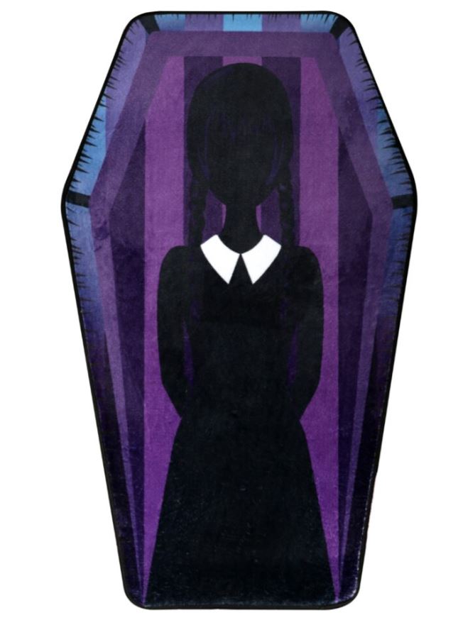 ALFOMBRA INTERIOR 80x47 CM DARK SIDE WEDNESDAY