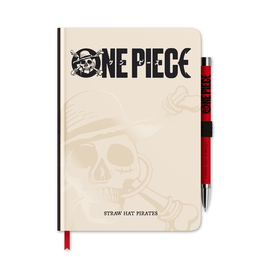 CUADERNO PREMIUM A5 CON BOLIGRAFO PROYECTOR ONE PIECE