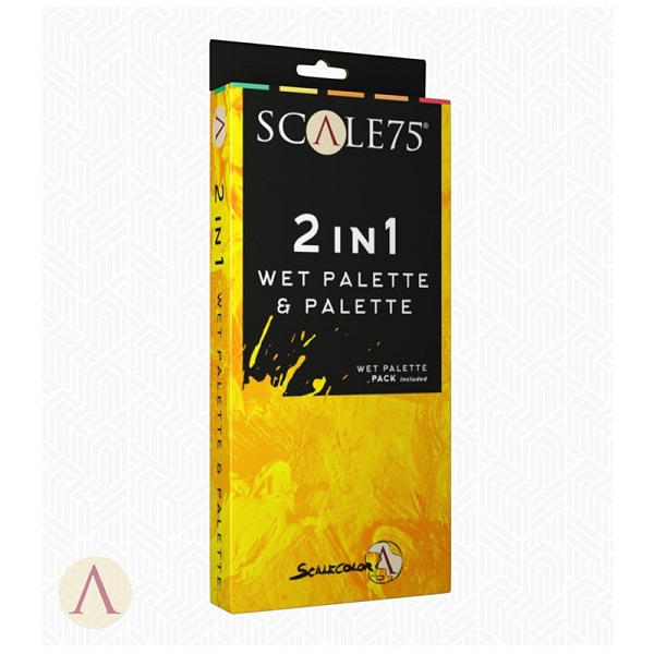 SCALE75 2 EN 1 PALETA HUMEDA + PALETA