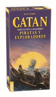 CATAN: PIRATAS Y EXPLORADORES 5-6 JUGADORES