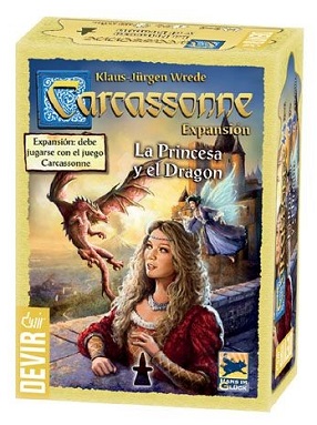 CARCASSONNE: LA PRINCESA Y EL DRAGON