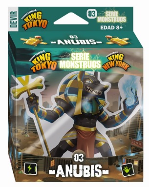 KING OF TOKYO, SERIE MONSTRUOS: ANUBIS
