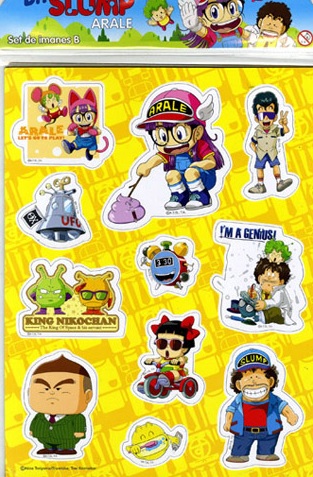 IMANES DR.SLUMP ARALE SET B