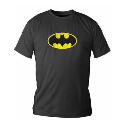 LOGO BATMAN CAMISETA NEGRA CHICO T-M DC COMICS