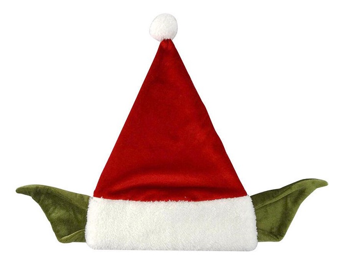 YODA SANTA CLAUS GORRO CON OREJAS STAR WARS