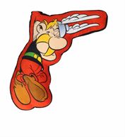 Asterix dormido cojín