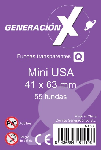 FUNDAS GENX MINI USA 41X63 MM (55)