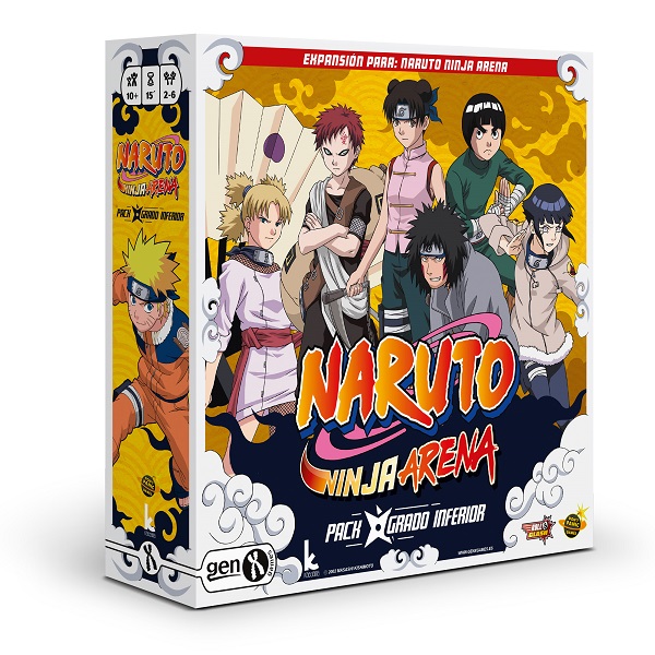 NARUTO NINJA ARENA PACK EXPANSION GRADO INFERIOR