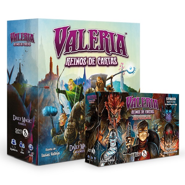 PACK VALERIA REINO DE CARTAS + EXPANSIÓN REFUERZOS