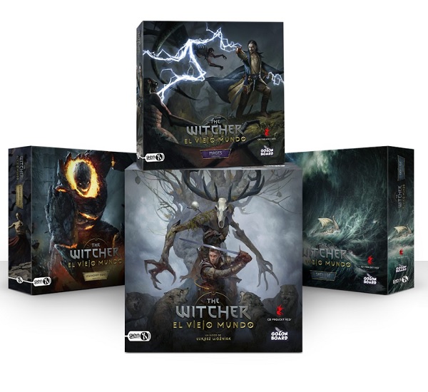 THE WITCHER EL VIEJO MUNDO PACK EDICION DELUXE + 3 EXPANSIONES