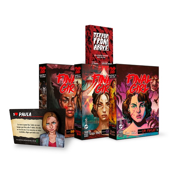FINAL GIRL PACK 2 PELICULAS 3, 4 Y 5 + TERROR FROM ABOVE + PROMO PAULA
