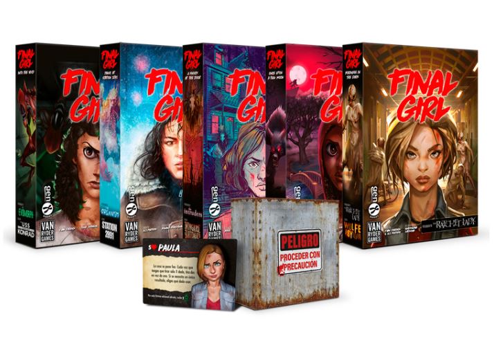 FINAL GIRL PACK PELICULAS TEMPORADA 2 + CAJA MISTERIOSA + PAULA PROMO