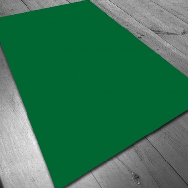 TAPETE NEOPRENO 150X90 VERDE LISO