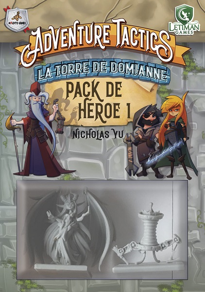 ADVENTURE TACTICS LA TORRE DE DOMIANNE PACK DE HEROE 1