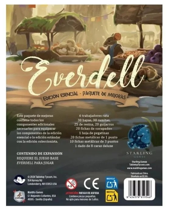 EVERDELL EDICION ESENCIAL PACK DE MEJORAS