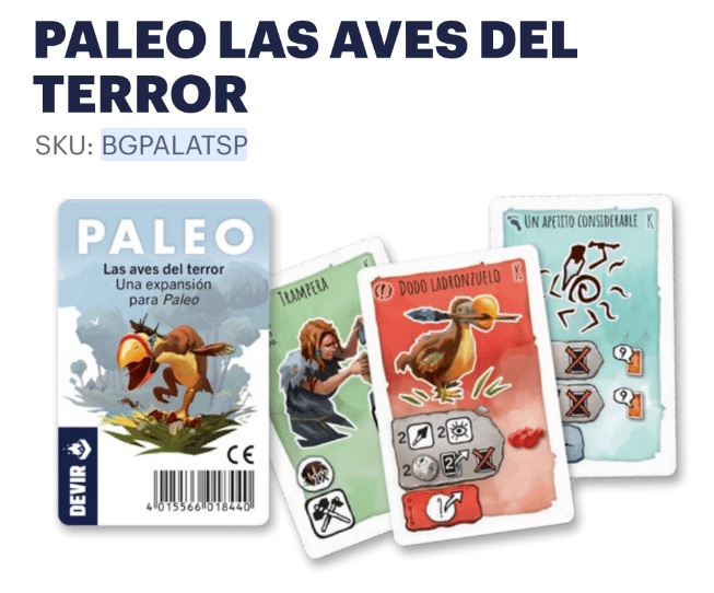 PALEO LAS AVES DEL TERROR