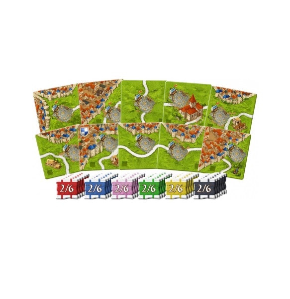 CARCASSONNE MINI EXPANSION LAS APUESTAS