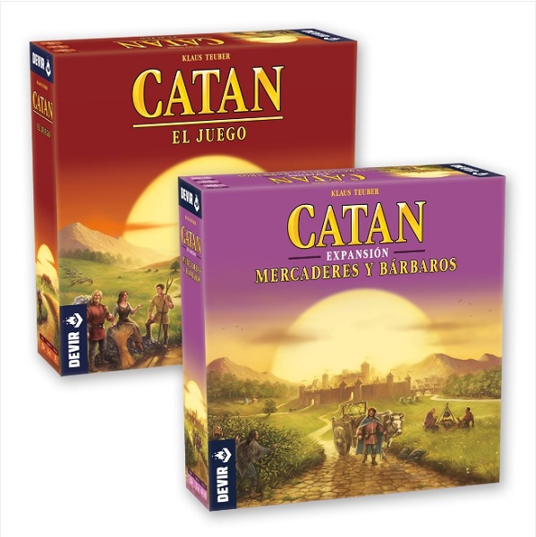 PACK CATAN + MERCADERES Y BARBAROS