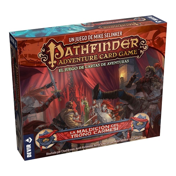 PATHFINDER EL JUEGO DE CARTAS LA MALDICIÓN DEL TRONO CARMESÍ