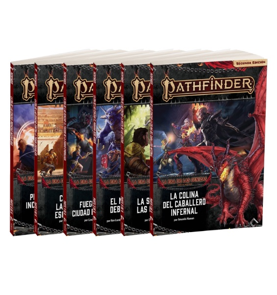 PATHFINDER 2 PACK DE 6 LIBROS ERA DE LAS CENIZAS