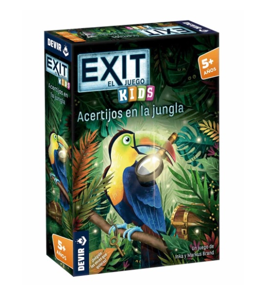 EXIT KIDS ACERTIJOS EN LA JUNGLA