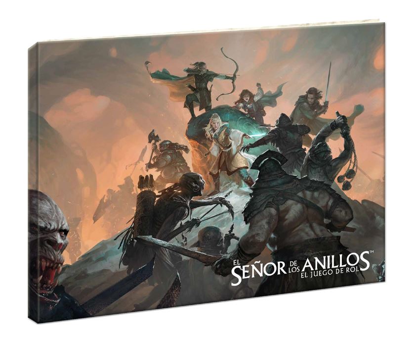 EL SEÑOR DE LOS ANILLOS 5E PANTALLA Y SUMPLEMENTO DE RIVENDEL