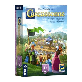CARCASSONNE EXP 6 TORNEOS Y BLASONES