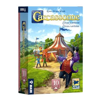 CARCASSONNE EXP 10 CIRCOS Y ARTISTAS