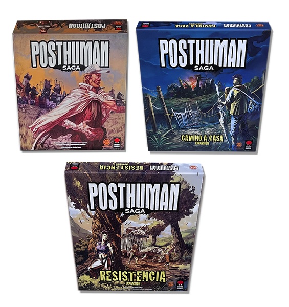 POSTHUMAN SAGA PACK COMPLETO