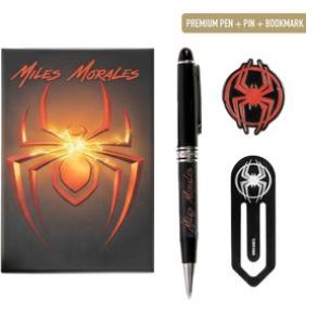 SET REGALO CON BOLI MARVEL SPIDER-MAN MILES MORALES