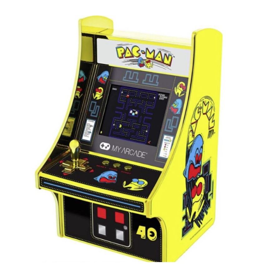 CONSOLA MICRO PLAYER 40 ANIVERSARIO PAC-MAN 17CM