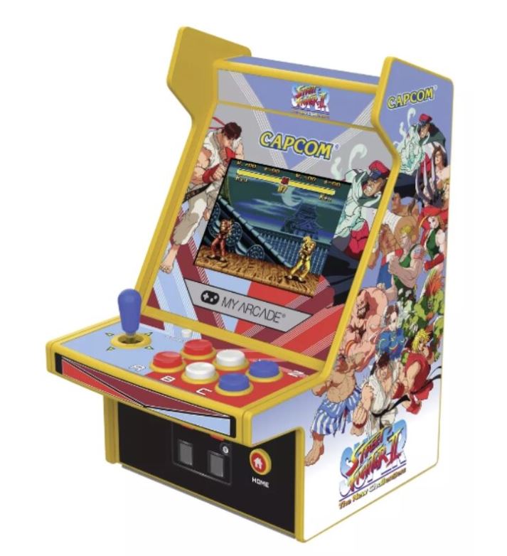 CONSOLA MICRO PLAYER STREET FIGHTER II 17CM